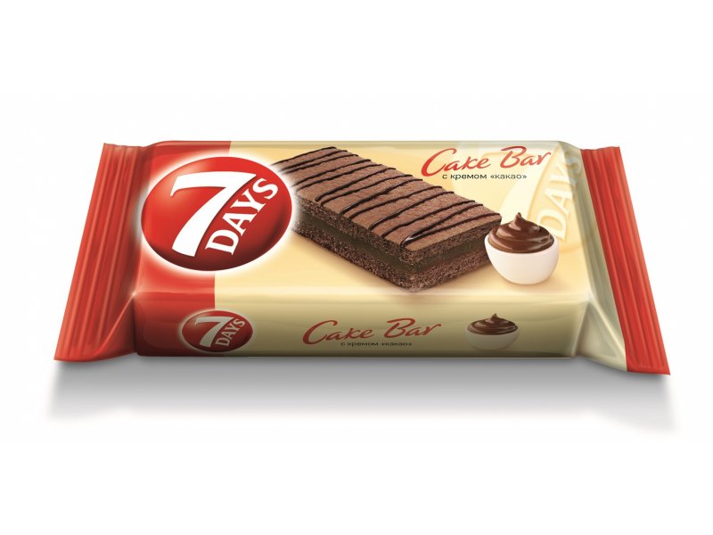 

Пирожное бисквитное 7Days Cake Bar неглазированное с кремом какао 30 г
