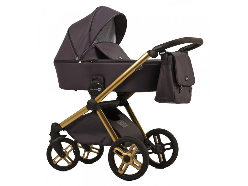 

Коляска 2 в 1 Lonex Emotion XT Eco Gold Purple