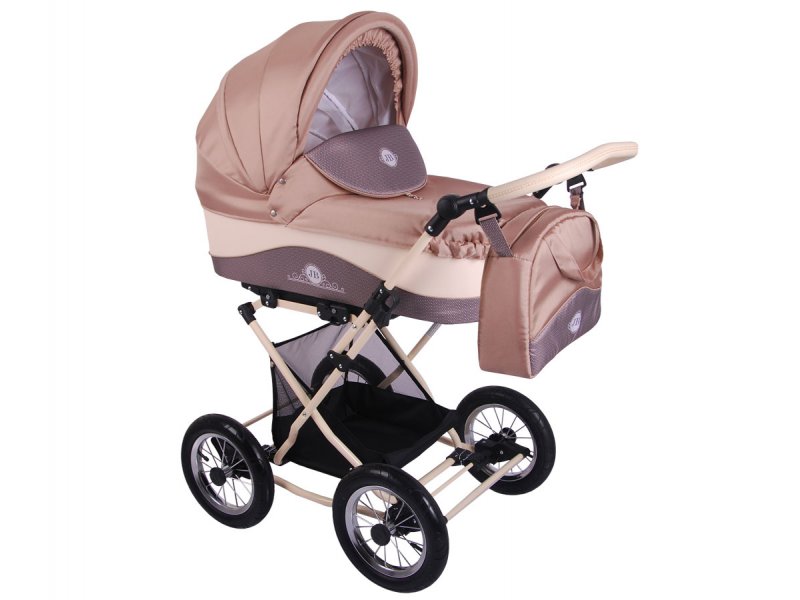 

Коляска 3 в 1 Lonex Julia Baronessa Dark Beige