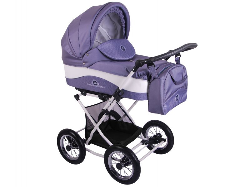 

Коляска 3 в 1 Lonex Julia Baronessa Light Violet