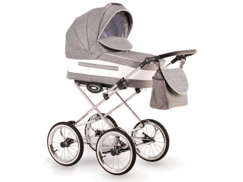 

Коляска 2 в 1 Lonex Eleganto Len Grey