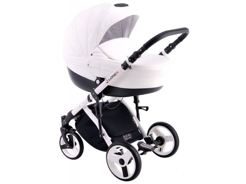 

Коляска 3 в 1 Lonex Comfort Special White
