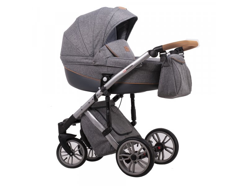 

Коляска 3 в 1 Lonex Comfort Prestige Grey