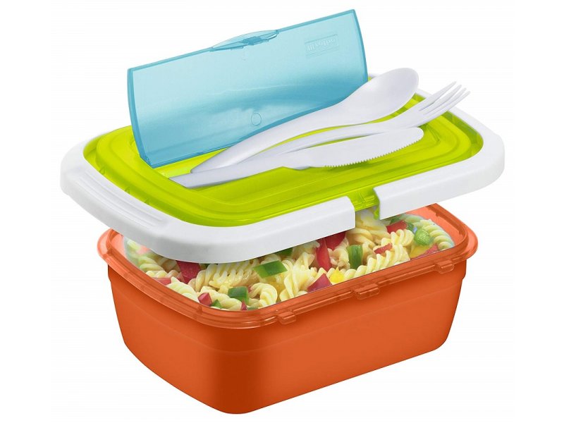 

Ланчбокс Rotho Quick&Safe 1 л красный