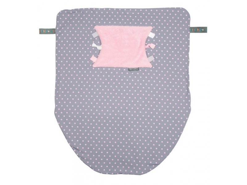 

Плед Cheeky Chompers Cheeky Blanket многофункциональный 80*62 см розовый/горошек