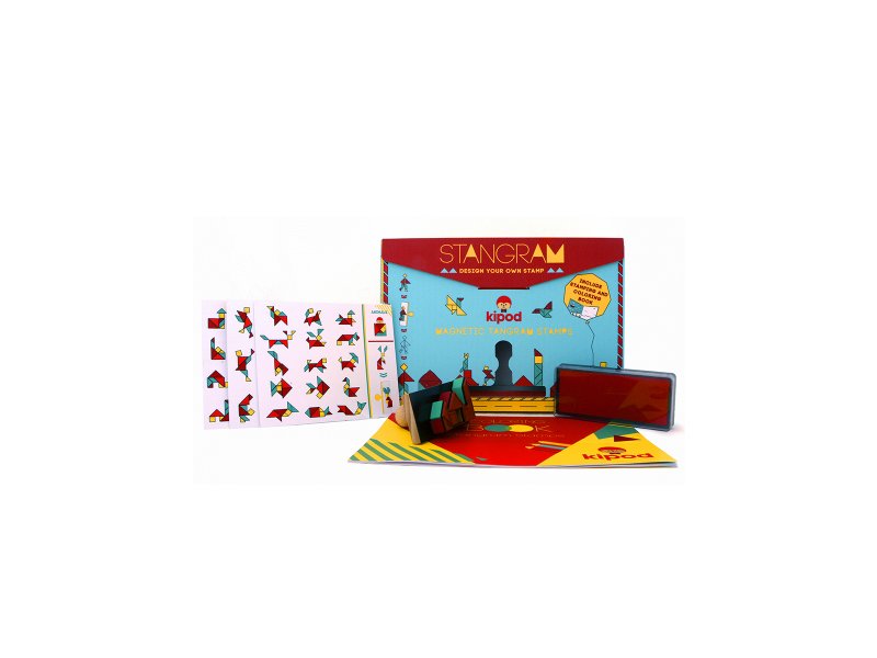 

Набор для творчества Kipod Toys Магнитный штамп с раскраской