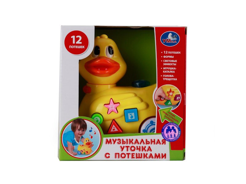 

Каталка-уточка Умка с потешками