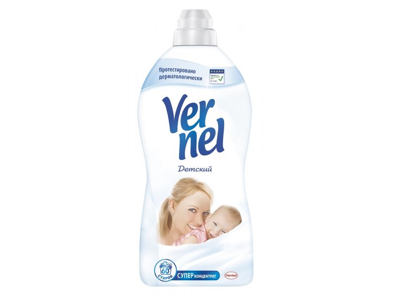 

Кондиционер Vernel для белья детский, 1,82 л