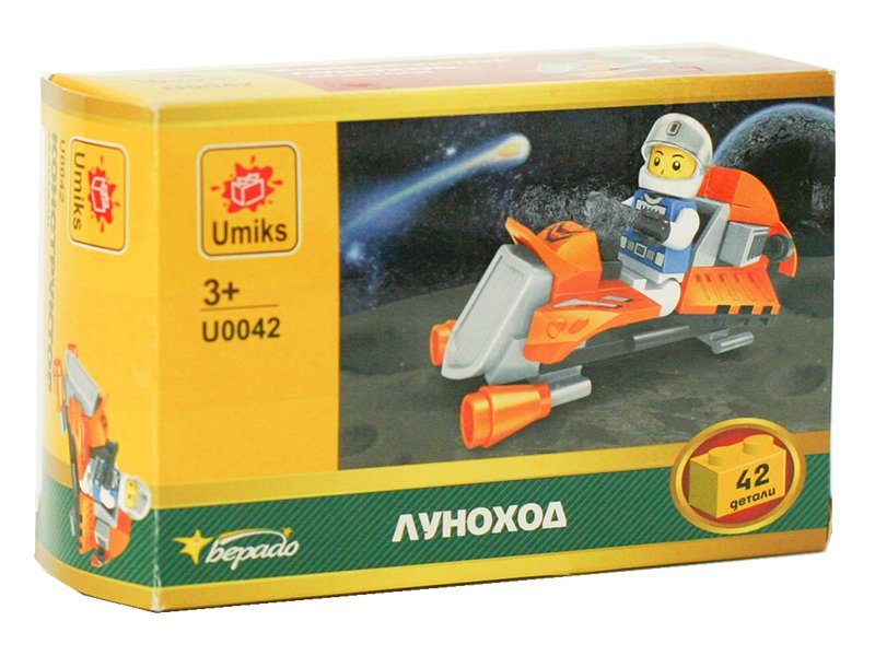 

Конструктор Umiks Луноход, 42 дет.