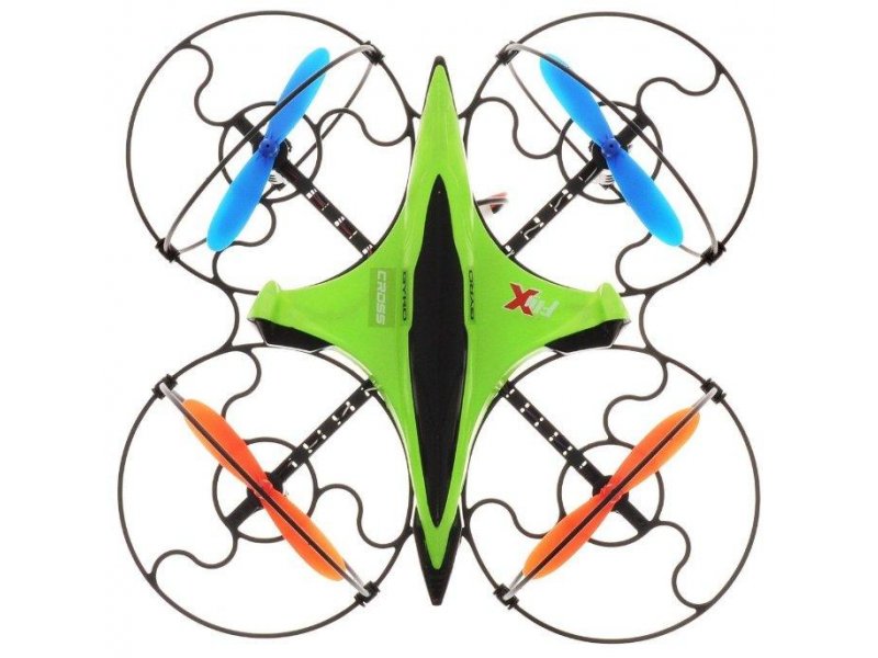 

Игрушка 1Toy Gyro-Cross Квадрокоптер 2,4GHz 4 канала 16*16см, 6-осевой, real headless режим