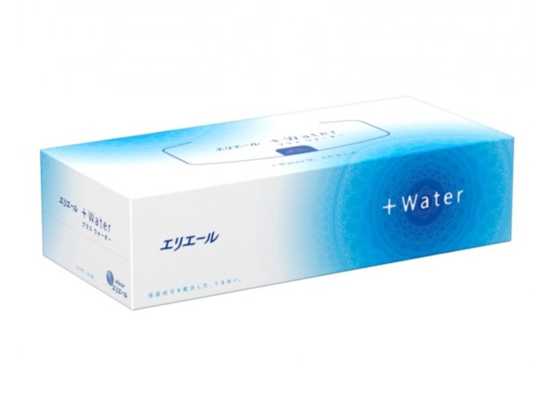 

Салфетки Elleair бумажные в коробке +Water, 180 шт.