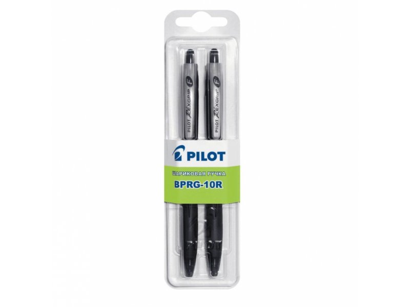 

Ручки Pilot, BPRG-10R-F, 0.7 мм, черная 2 шт.