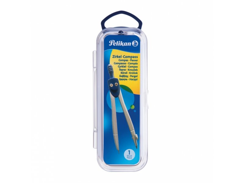 

Циркуль Pelikan металлический , 2 зап. грифеля