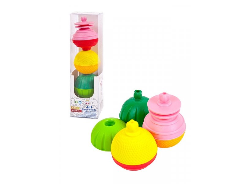 

Игрушка развивающая Lalaboom Бусы, 6 предметов
