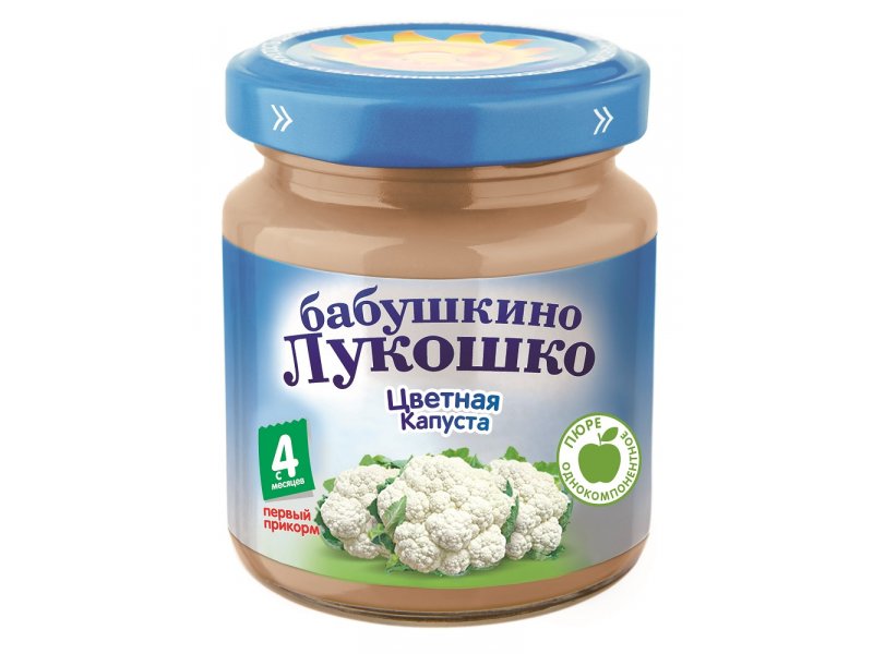

Пюре Бабушкино Лукошко Цветная капуста 100 г