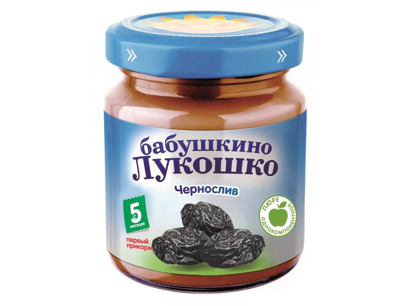 

Пюре Бабушкино Лукошко Чернослив 100 г