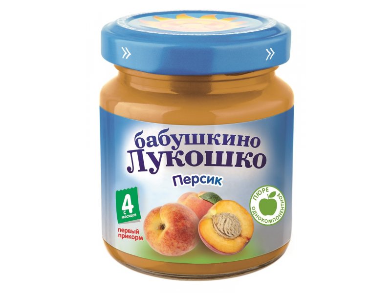

Пюре Бабушкино Лукошко Персик 100 г