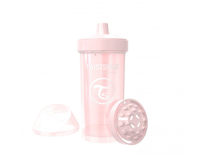 

Поильник Twistshake Pearl, Kid Cup 360 мл розовый