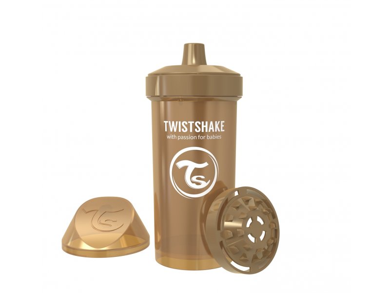 

Поильник Twistshake Pearl, Kid Cup 360 мл медный
