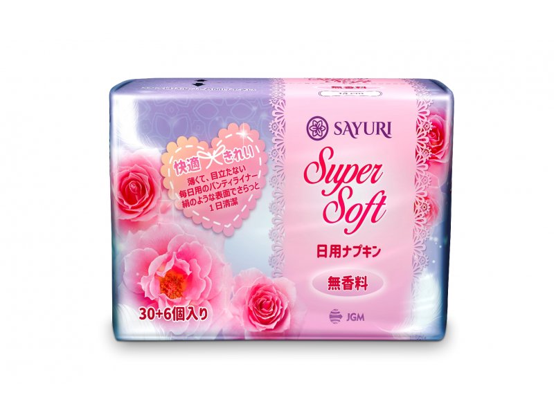 

Прокладки Sayuri Super Soft ежедневные гигиенические , 15 см, 36 шт.