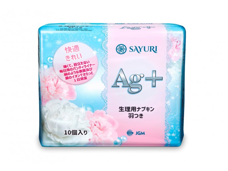 

Прокладки Sayuri Argentum+ гигиенические, нормал, 24 см, 10 шт.
