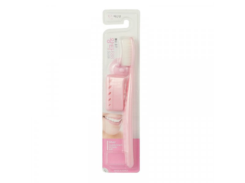 

Зубная щетка Misorang Toothbrush, Wang Ta розовый/серебро