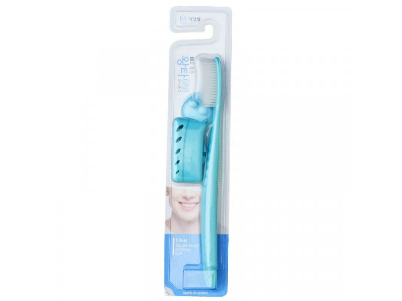 

Зубная щетка Misorang Toothbrush, Wang Ta голубой/серебро