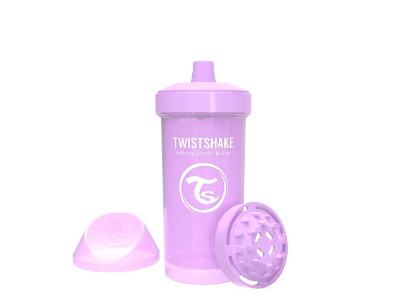 

Поильник Twistshake Kid Cup Pastel 360 мл фиолетовый