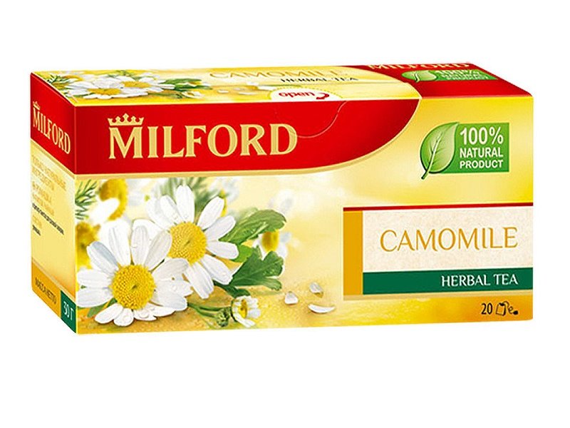 

Напиток Milford чайный, Ромашка 20 пакетиков*1,5 г
