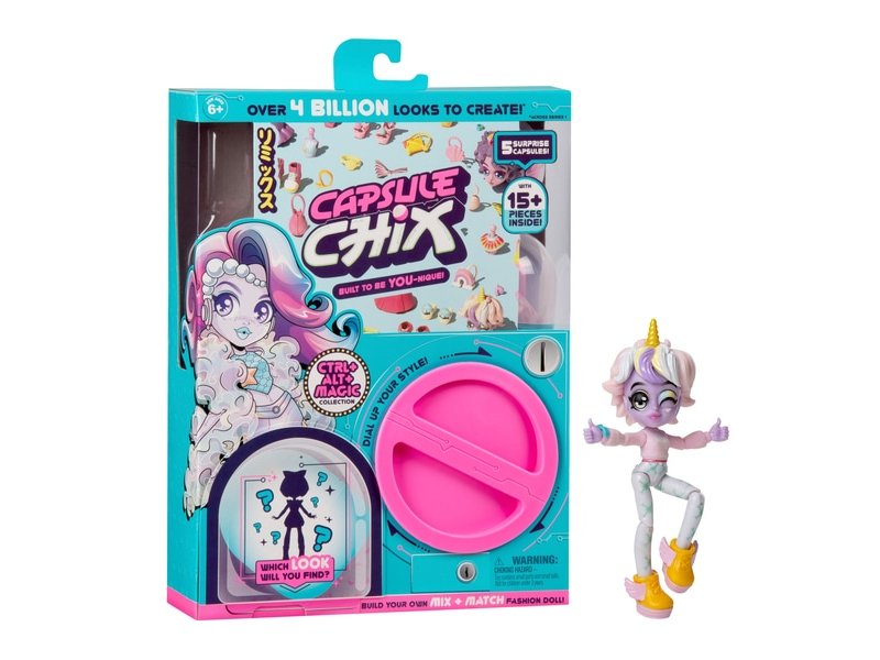 

Игрушка Moose Кукла Capsule Chix Ctrl+Alt-Магия