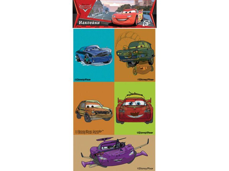 

Наклейки Action! 3D, Cars 12*20,5 см
