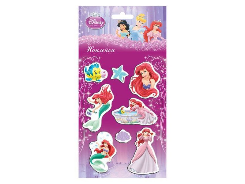 

Наклейки Action! объемные, Princess 15,5*10 см