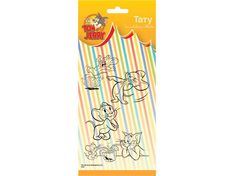 

Тату Action! черно-белые Tom and Jerry 17,5*9 см