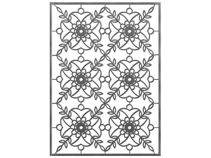 

Трафарет Fancy Creative для тиснения металлический, Цветы-3, A6