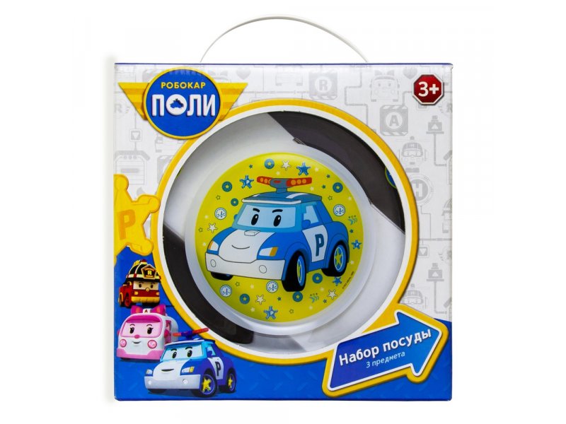 

Набор ND Play, Робокар Поли. Поли, (3 предмета, подарочная упаковка), стекло