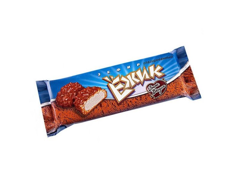 

Зефир глазированный Знак Вкуса, Ежик, 170 г