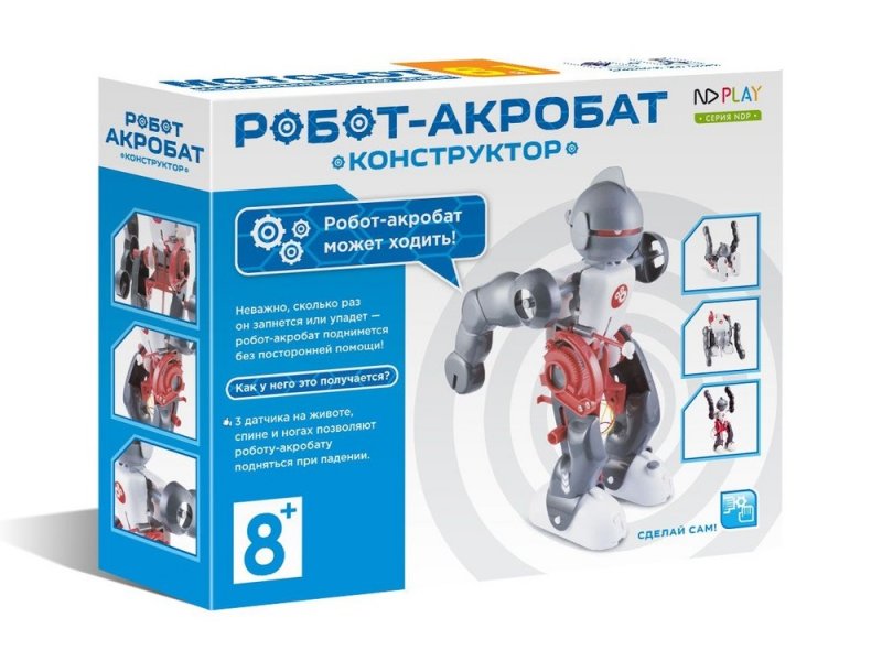 

Конструктор ND Play Робот-акробат серый