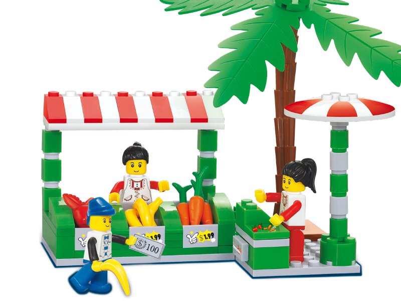 

Конструктор Umiks, Фруктовая лавка, 114 дет.