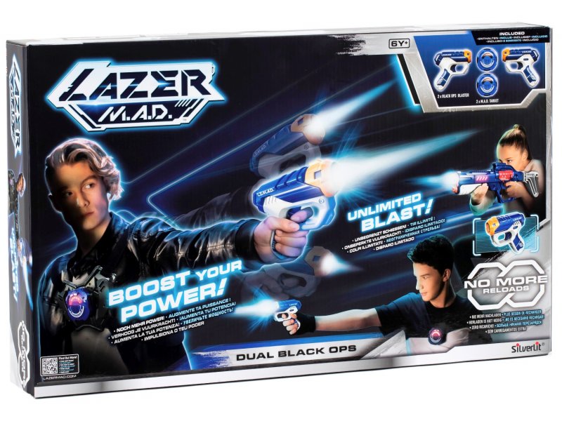 

Набор Lazer Mad двойной (2 мини бластера, 2 мишени)