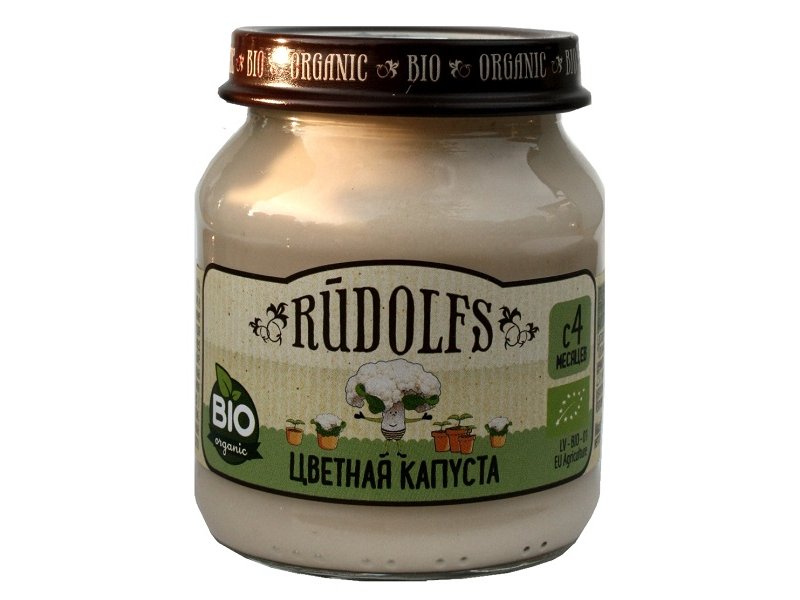 

Пюре Rudolfs Bio Organic Цветная капуста 120 г