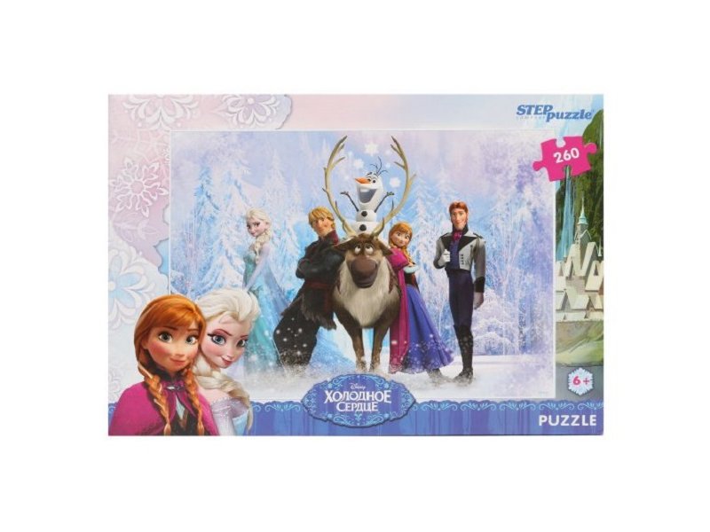 

Пазлы Step Puzzle, Холодное сердце, 260 элем.