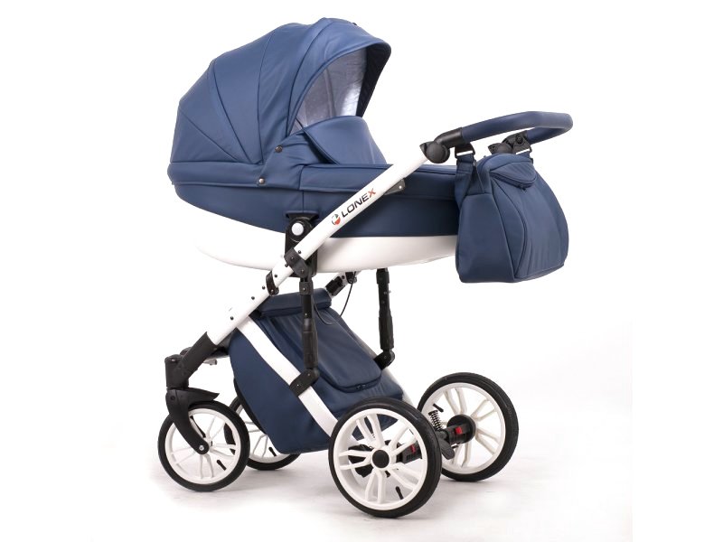 

Коляска 3 в 1 Lonex Comfort Special Deep Blue