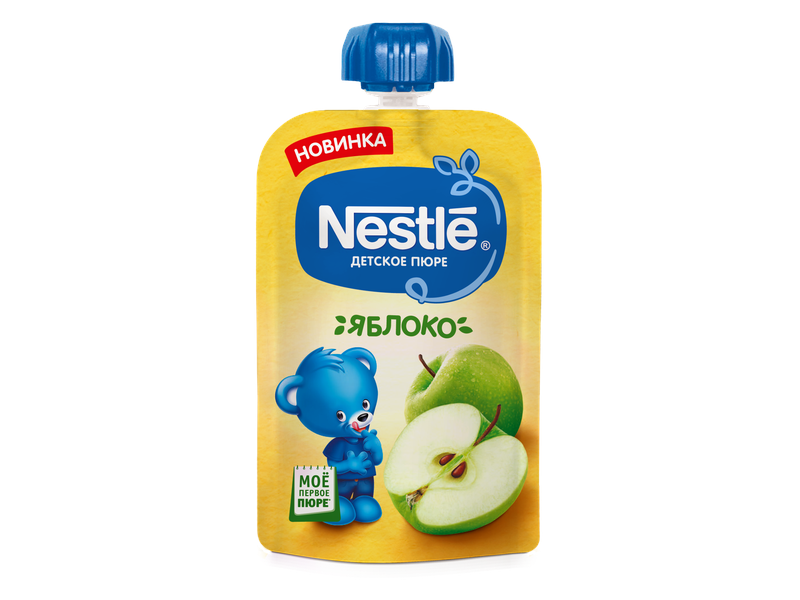 

Пюре Nestle Яблоко 90 г пауч