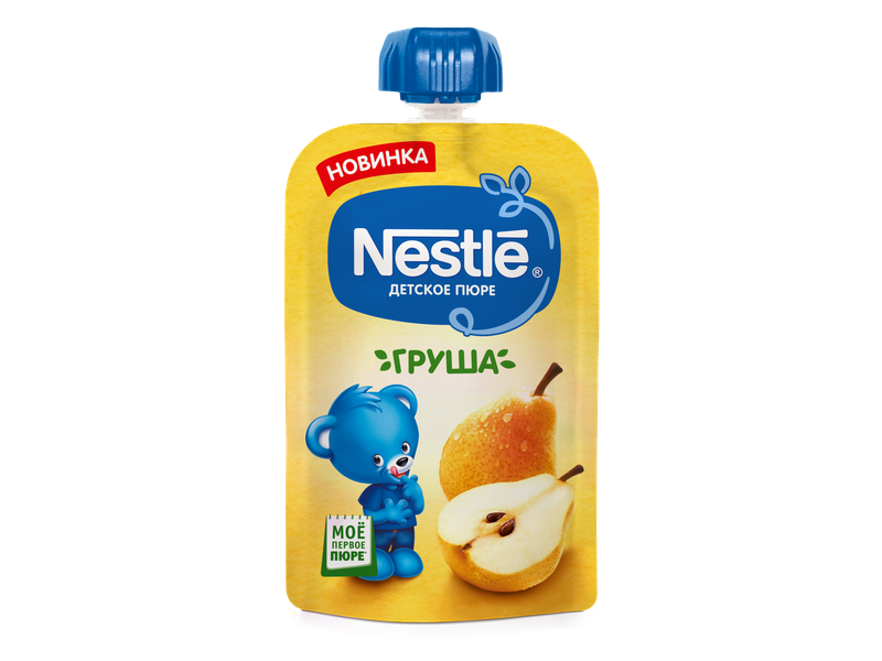 

Пюре Nestle Груша 90 г пауч