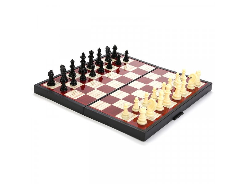 

Игра настольная Играем вместе, Шахматы магнитные 3в1 (шахматы+шашки+нарды)