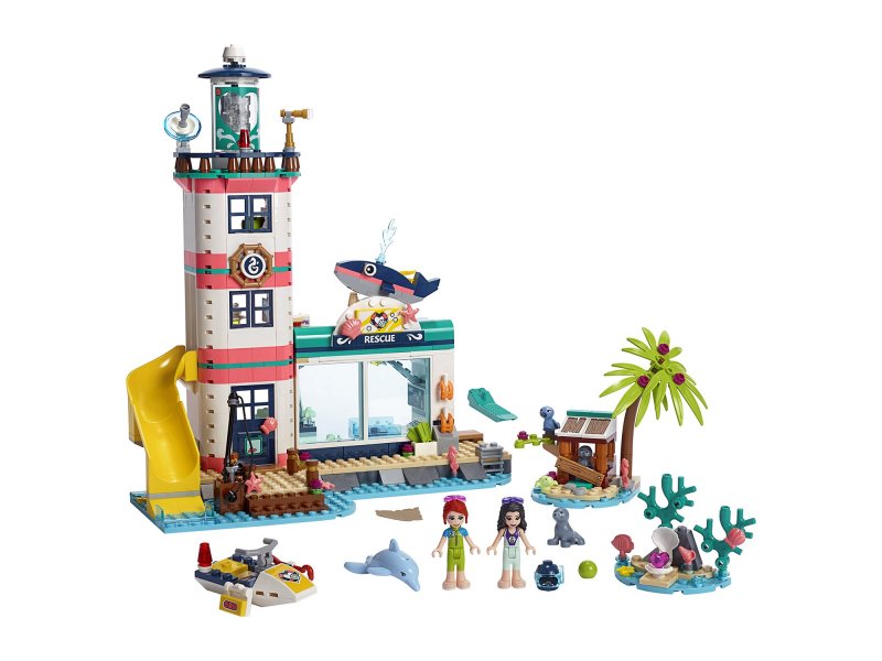 

Конструктор Lego Friends, Спасательный центр на маяке