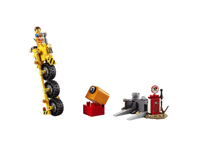 

Конструктор Lego Movie 2: Трехколёсный велосипед Эммета!