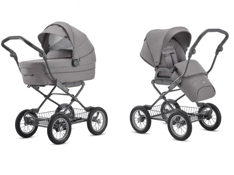 Inglesina Коляска 2 в 1 Inglesina, Sofia System Duo на шасси Ergo Bike Stone Grey