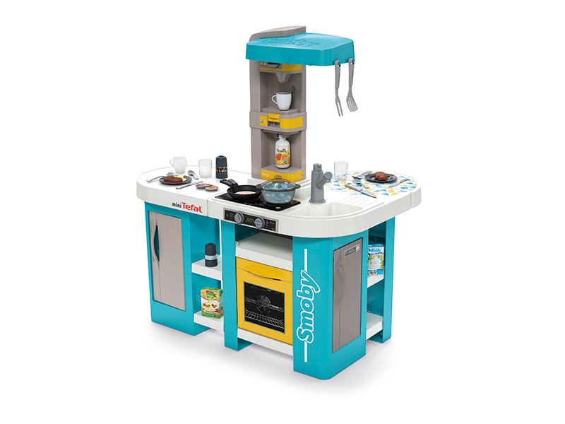 Smoby Игрушка Smoby Кухня детская Tefal Studio XL пузырьки 34 аксессуара