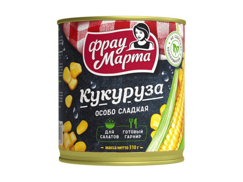 Фрау Марта Кукуруза сахарная Фрау Марта 310 г